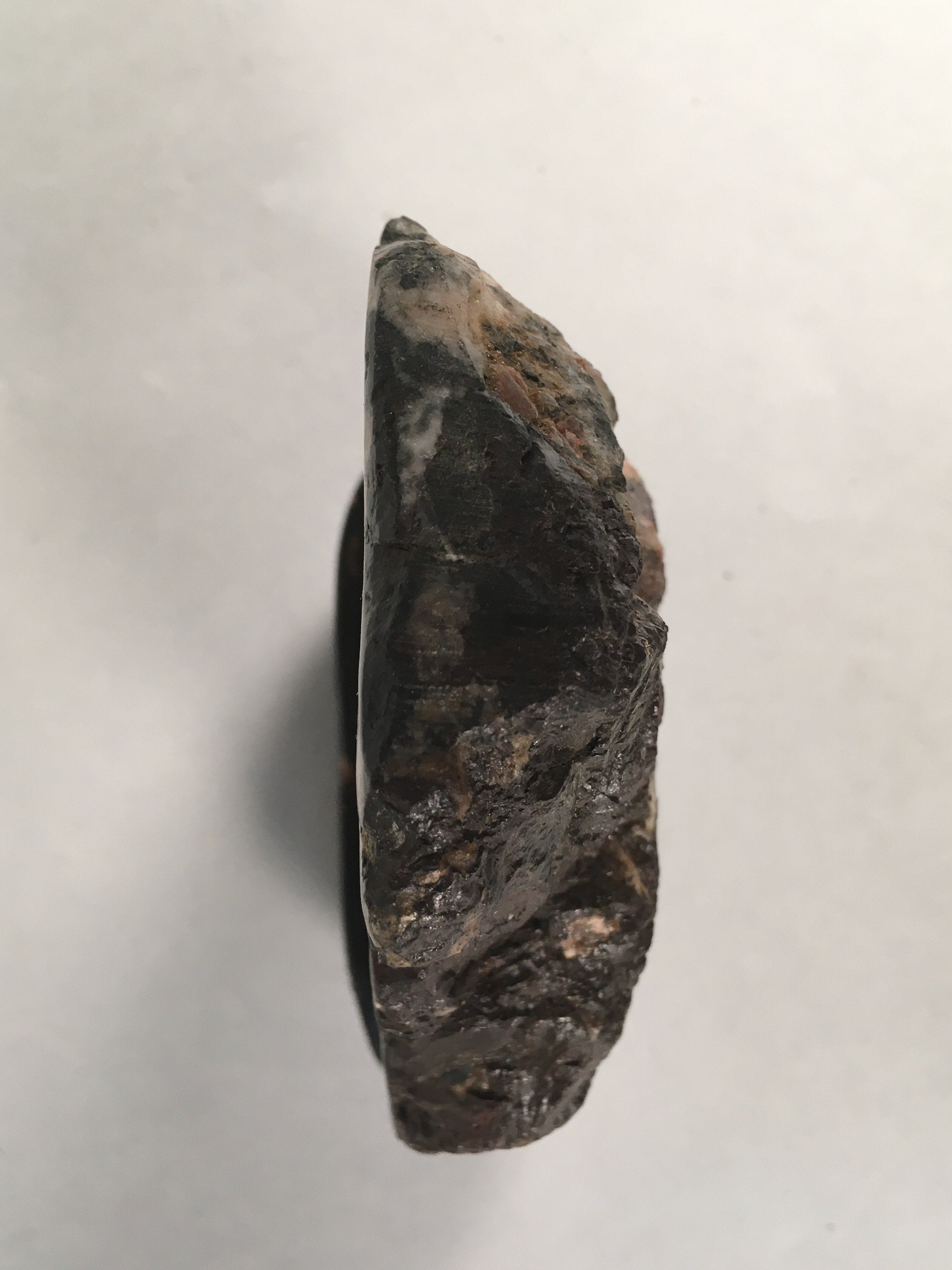 Japanese Viewing Stone Zen Buddhist Vtg Ornament Crystal Natural Suiseki JK119