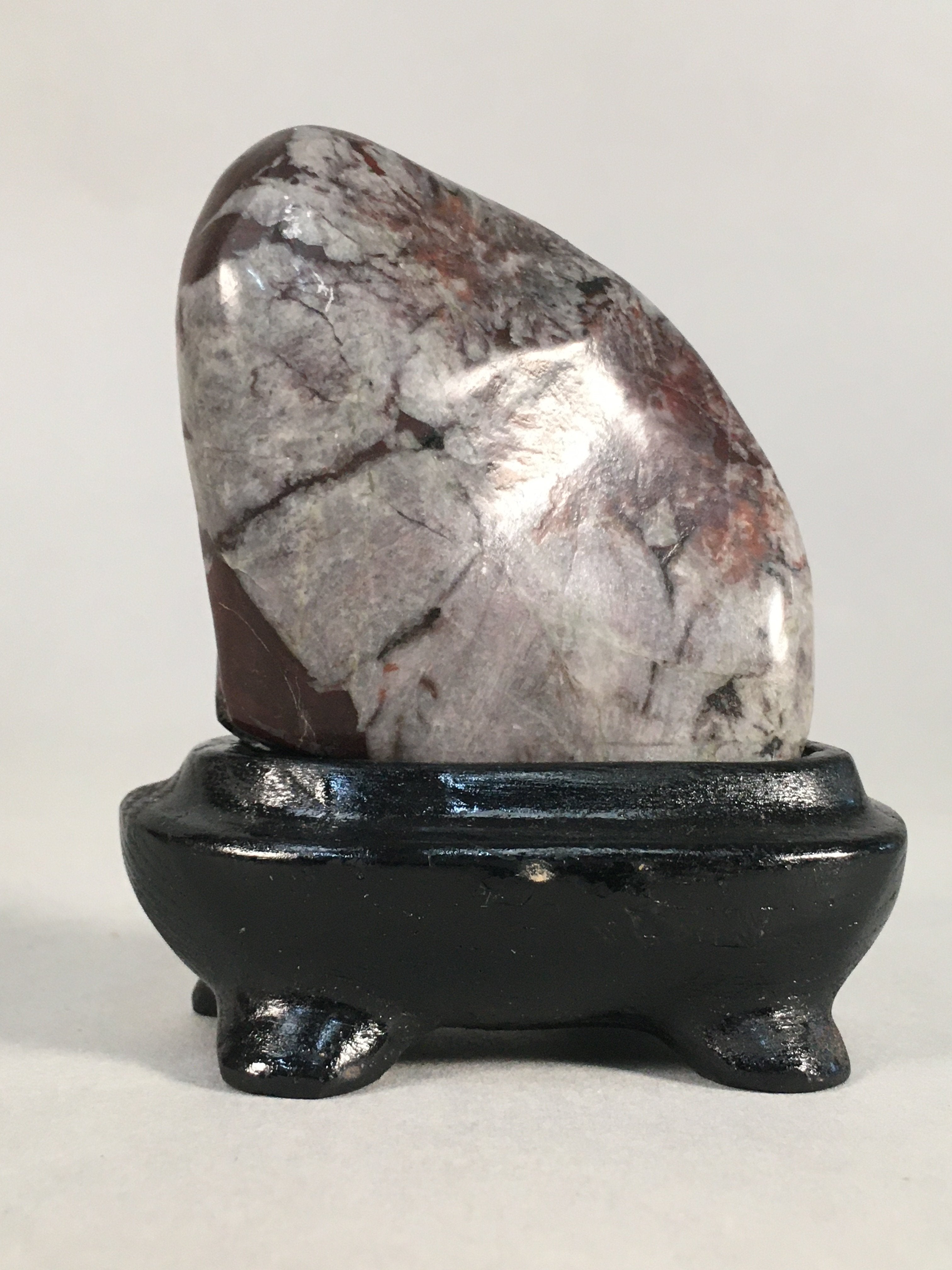 Japanese Viewing Stone Zen Buddhist Vtg Ornament Natural Suiseki JK120