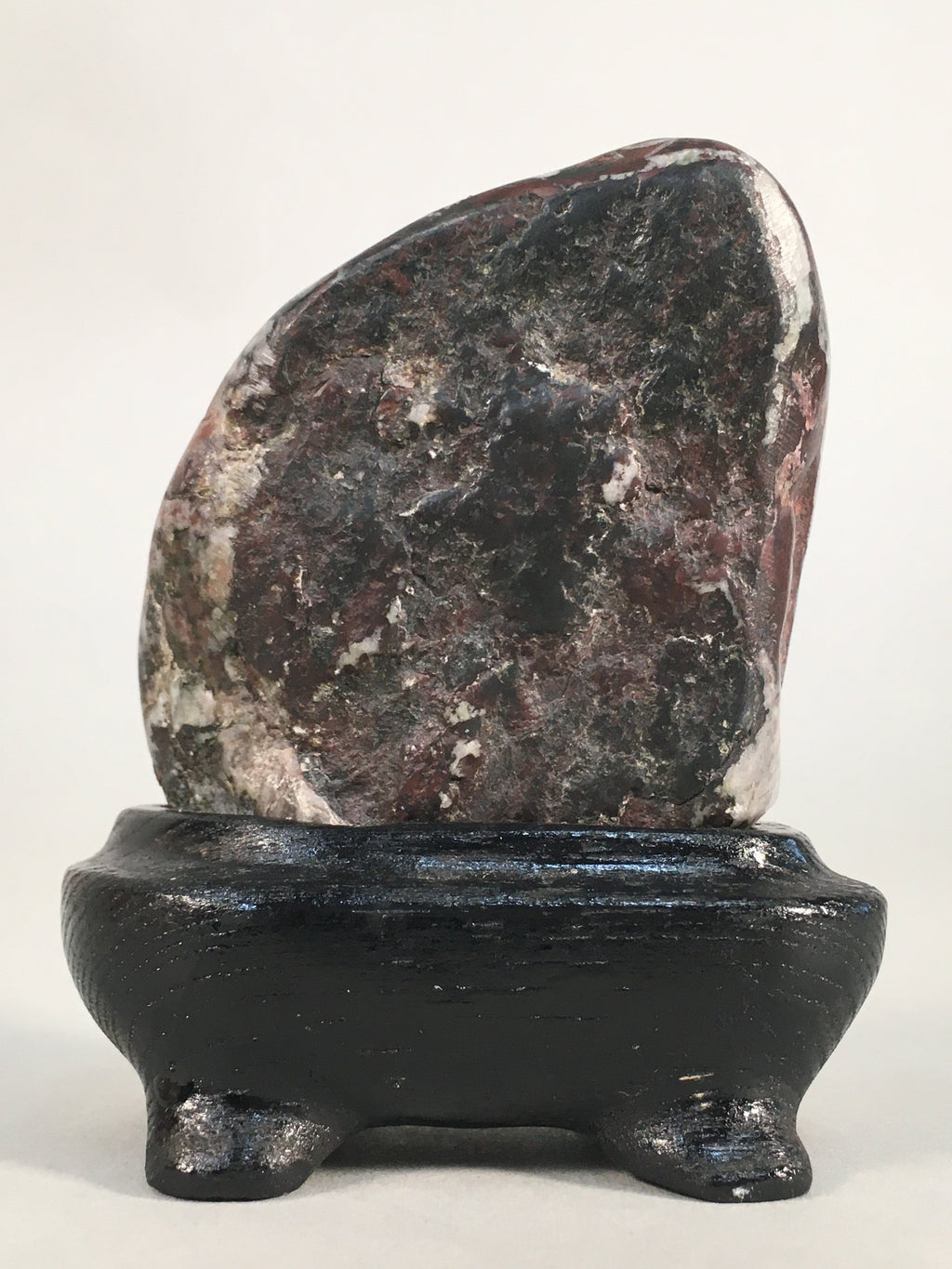 Japanese Viewing Stone Zen Buddhist Vtg Ornament Natural Suiseki JK120