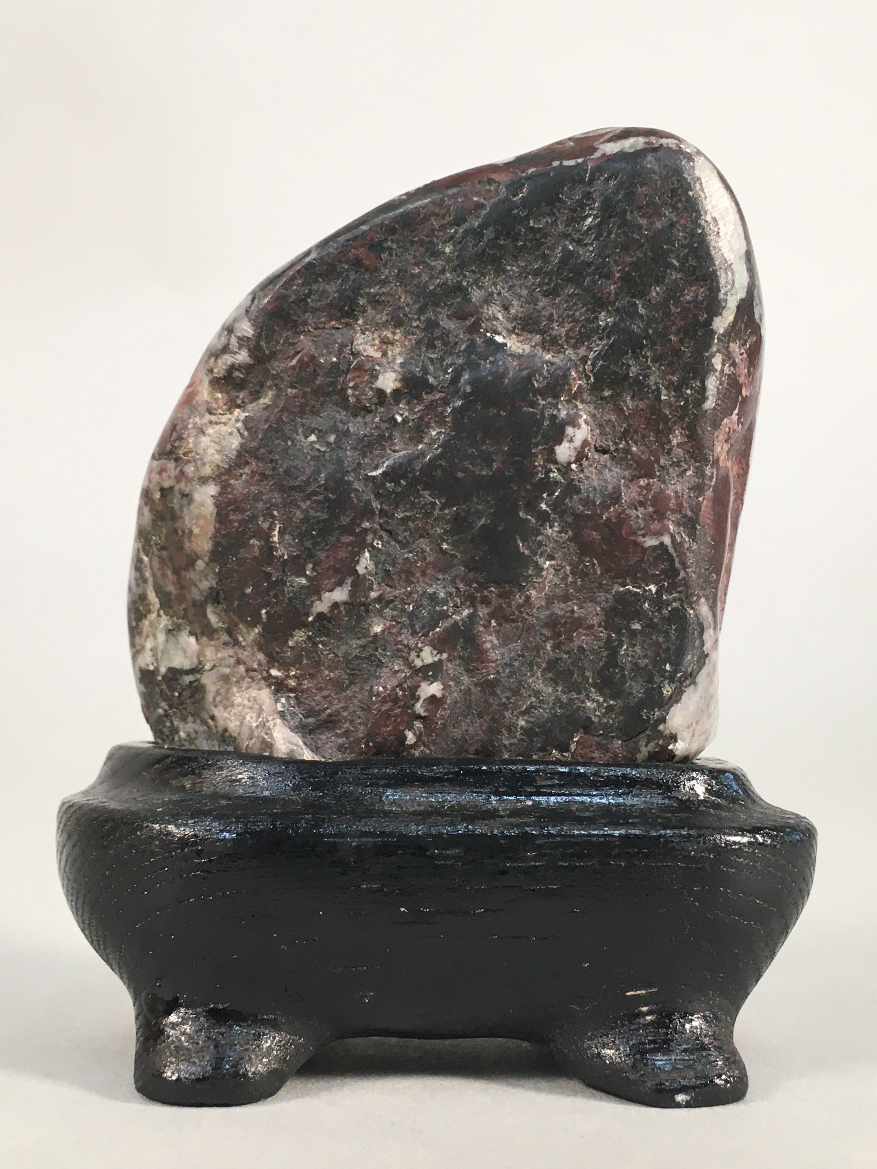 Japanese Viewing Stone Zen Buddhist Vtg Ornament Natural Suiseki JK120
