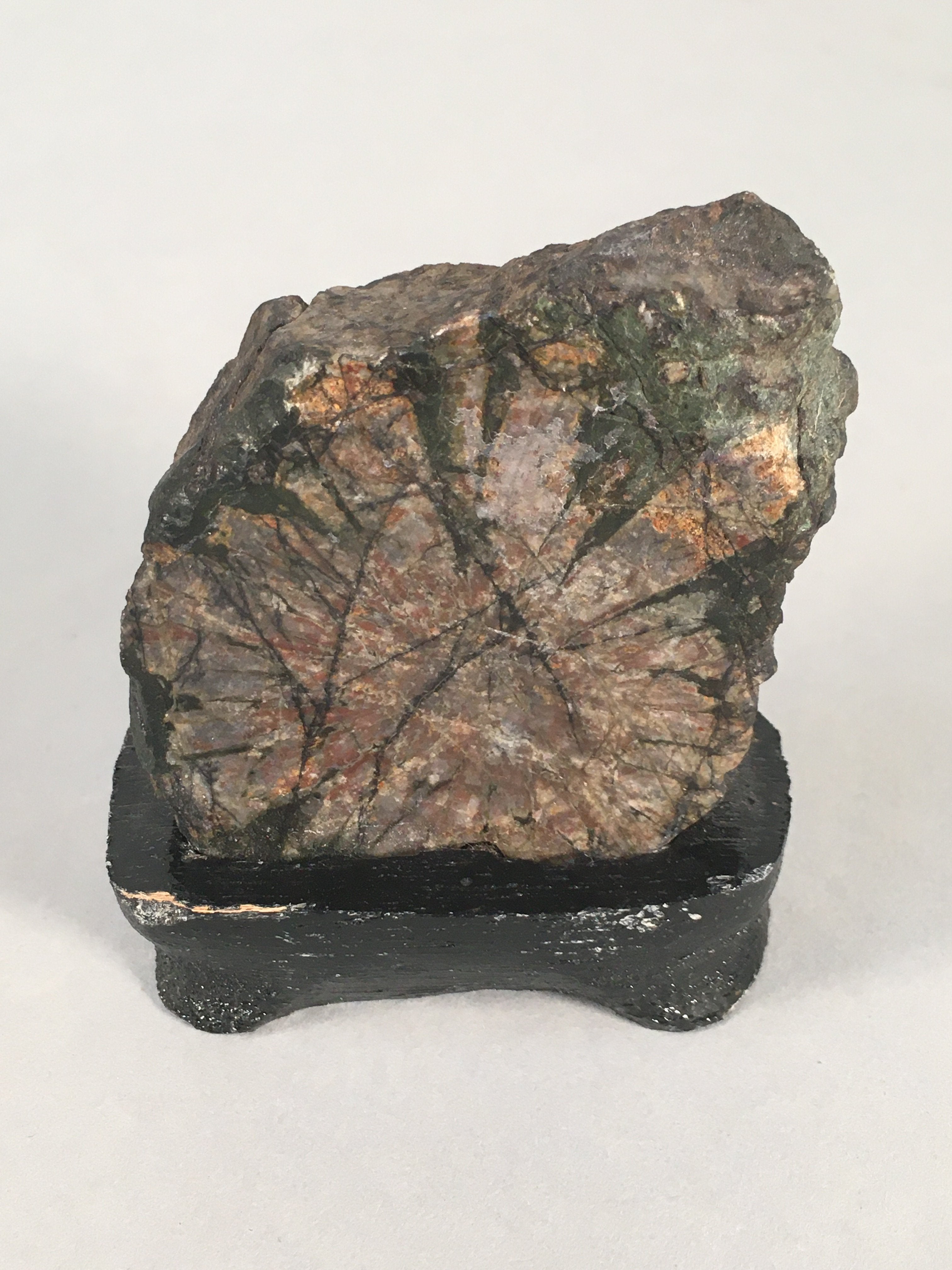 Japanese Viewing Stone Zen Buddhist Vtg Ornament Natural Suiseki JK121