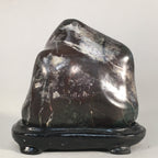 Japanese Viewing Stone Zen Buddhist Vtg Ornament Natural Suiseki JK122