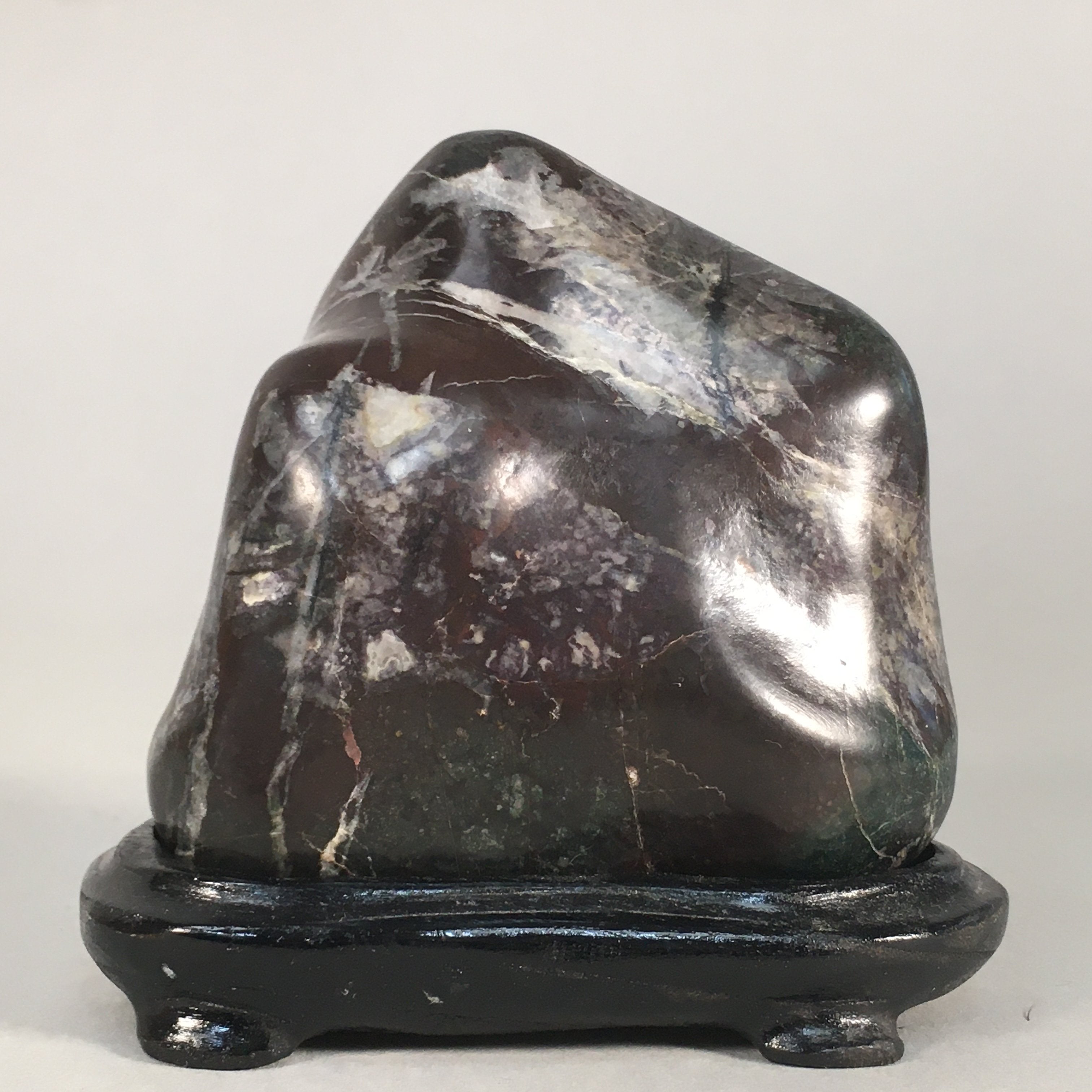 Japanese Viewing Stone Zen Buddhist Vtg Ornament Natural Suiseki JK122