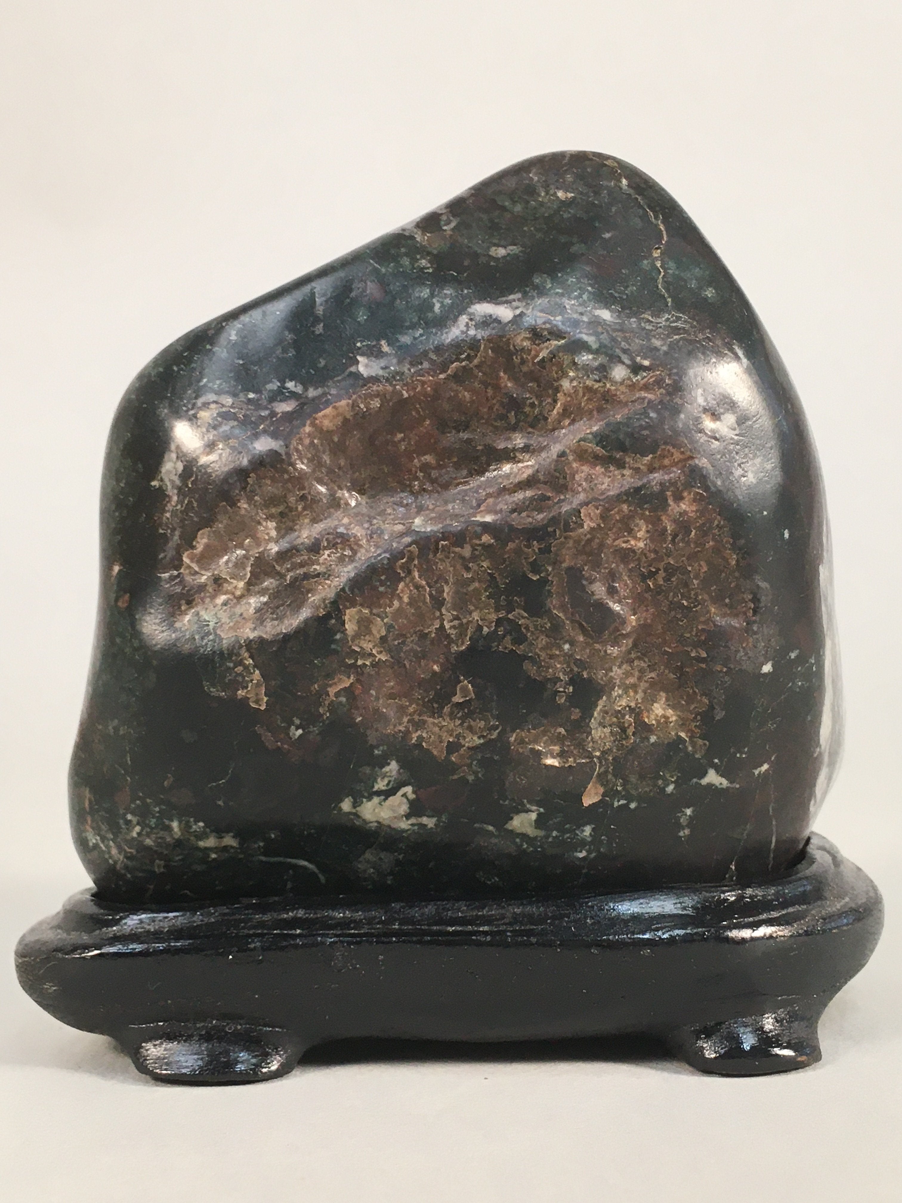 Japanese Viewing Stone Zen Buddhist Vtg Ornament Natural Suiseki JK122