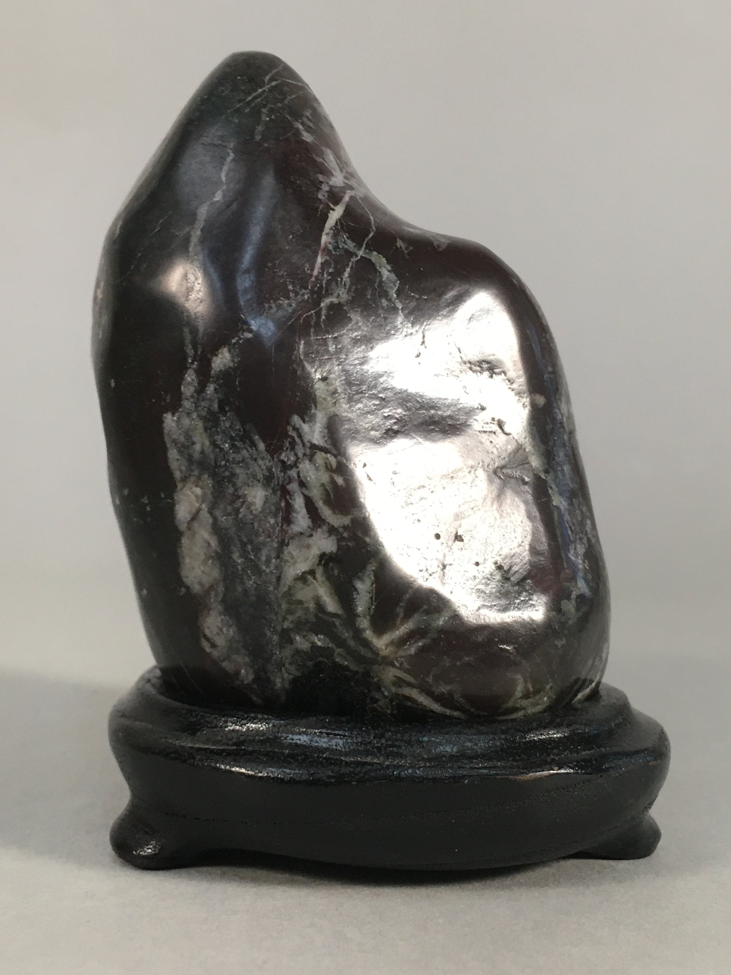 Japanese Viewing Stone Zen Buddhist Vtg Ornament Natural Suiseki JK122