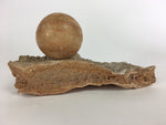Japanese Viewing Stone Zen Buddhist Vtg Ornament Natural Suiseki JK197