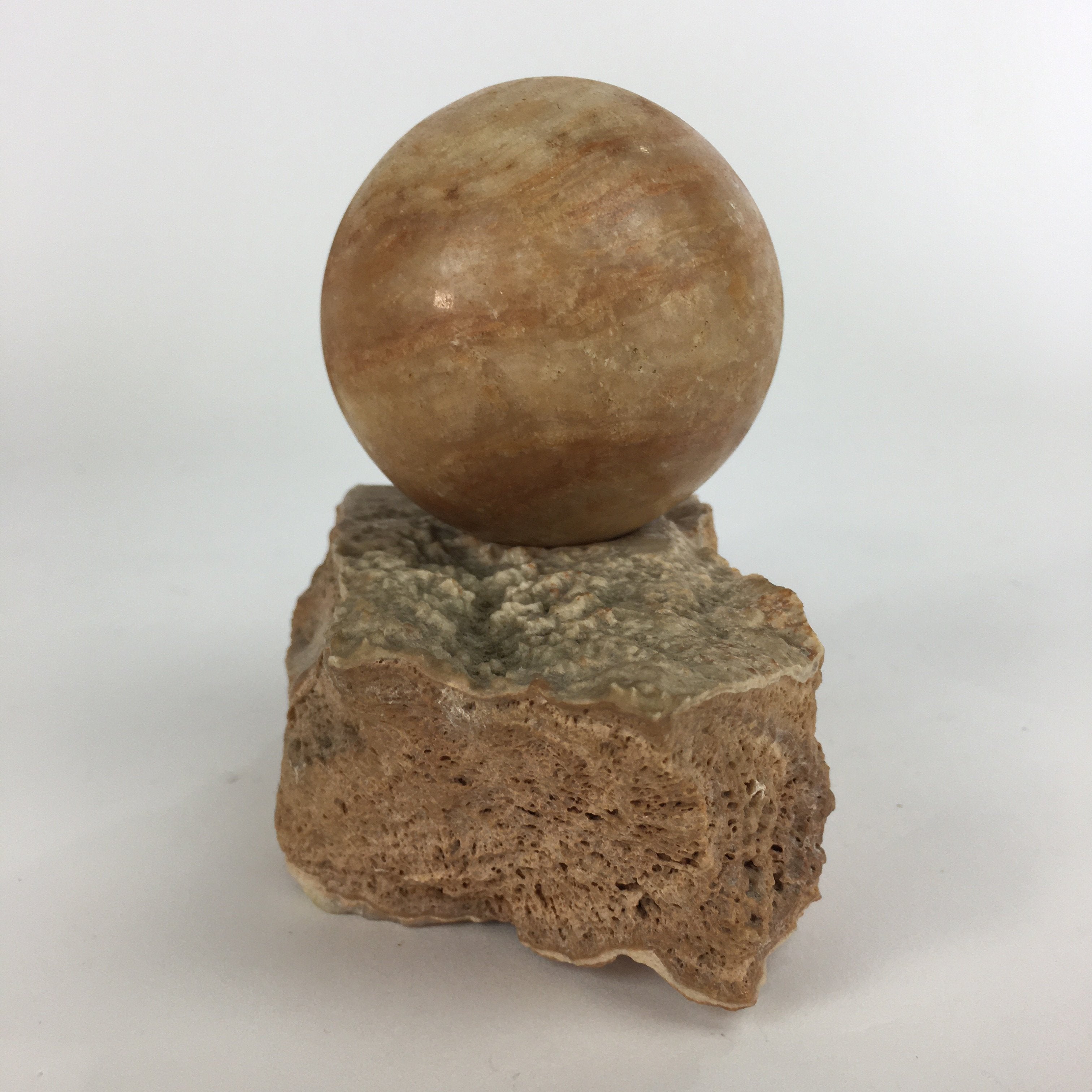 Japanese Viewing Stone Zen Buddhist Vtg Ornament Natural Suiseki JK197