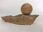 Japanese Viewing Stone Zen Buddhist Vtg Ornament Natural Suiseki JK197
