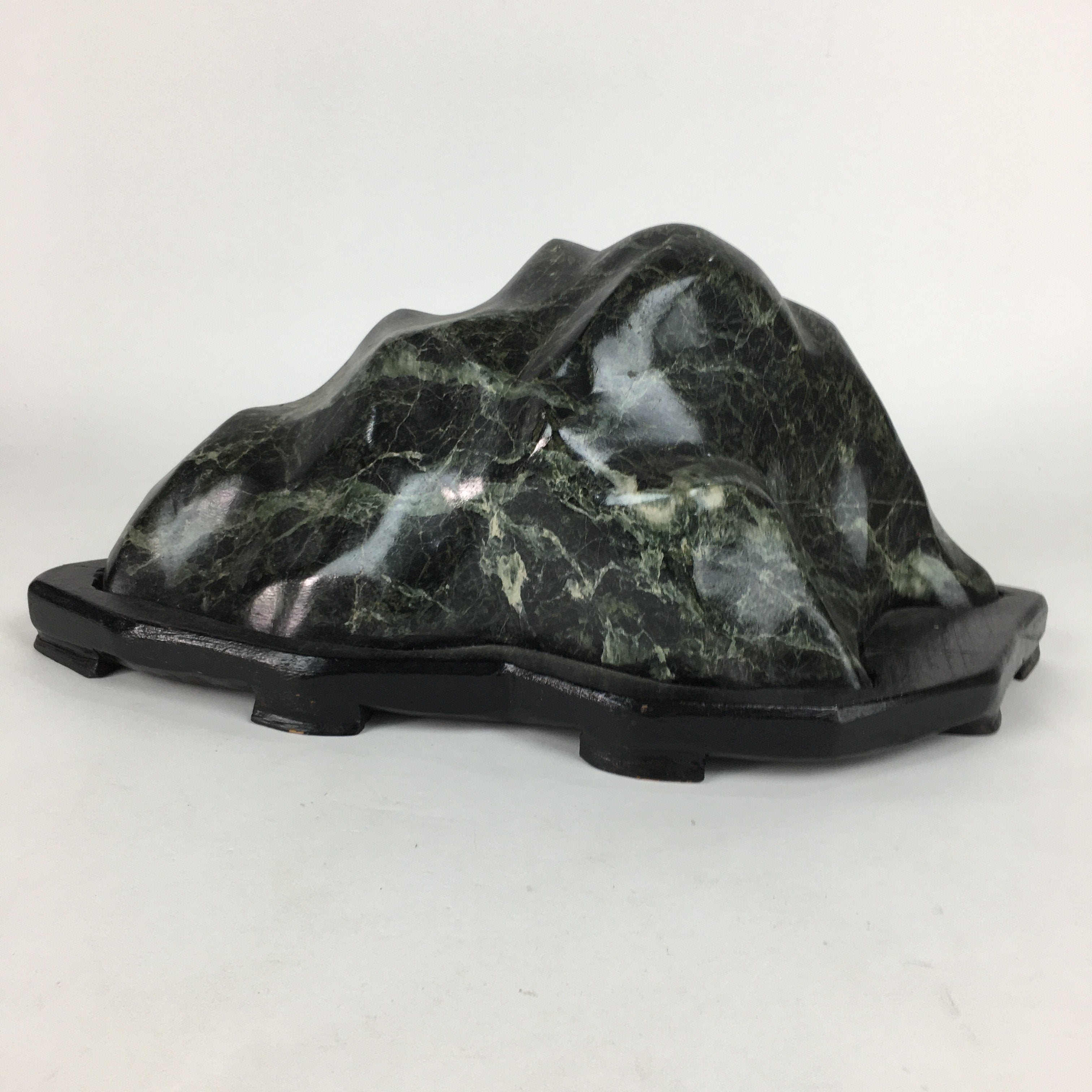Japanese Viewing Stone Zen Buddhist Vtg Ornament Natural Suiseki JK230