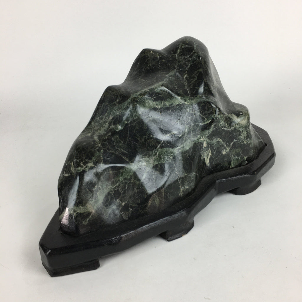 Japanese Viewing Stone Zen Buddhist Vtg Ornament Natural Suiseki JK230