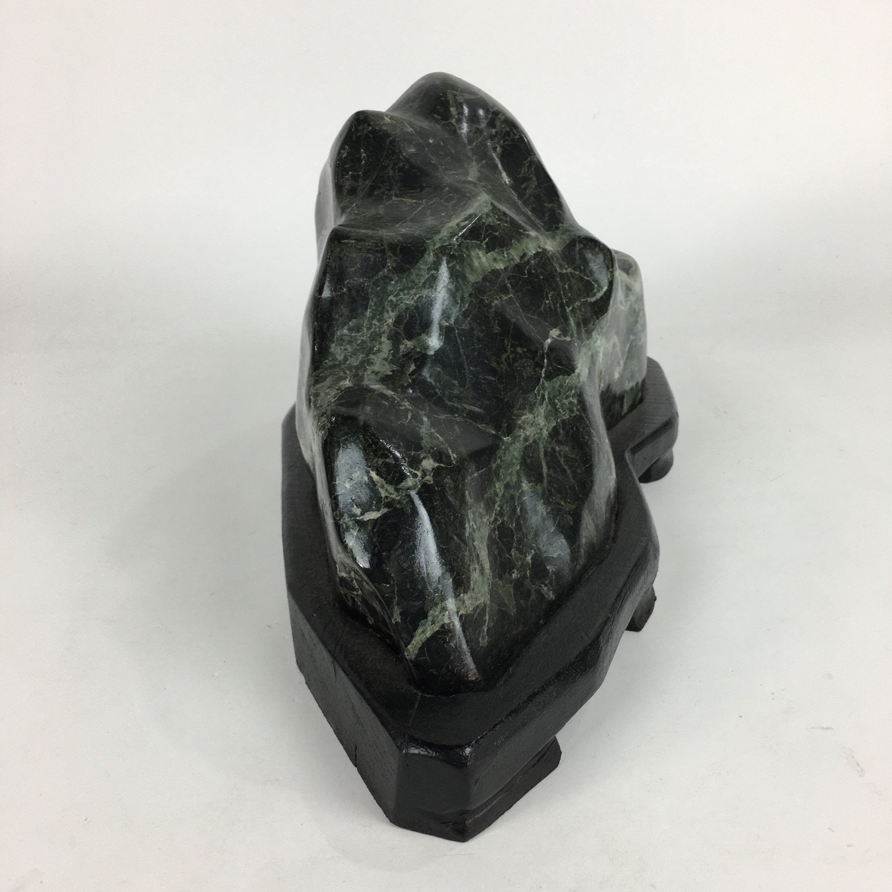 Japanese Viewing Stone Zen Buddhist Vtg Ornament Natural Suiseki JK230