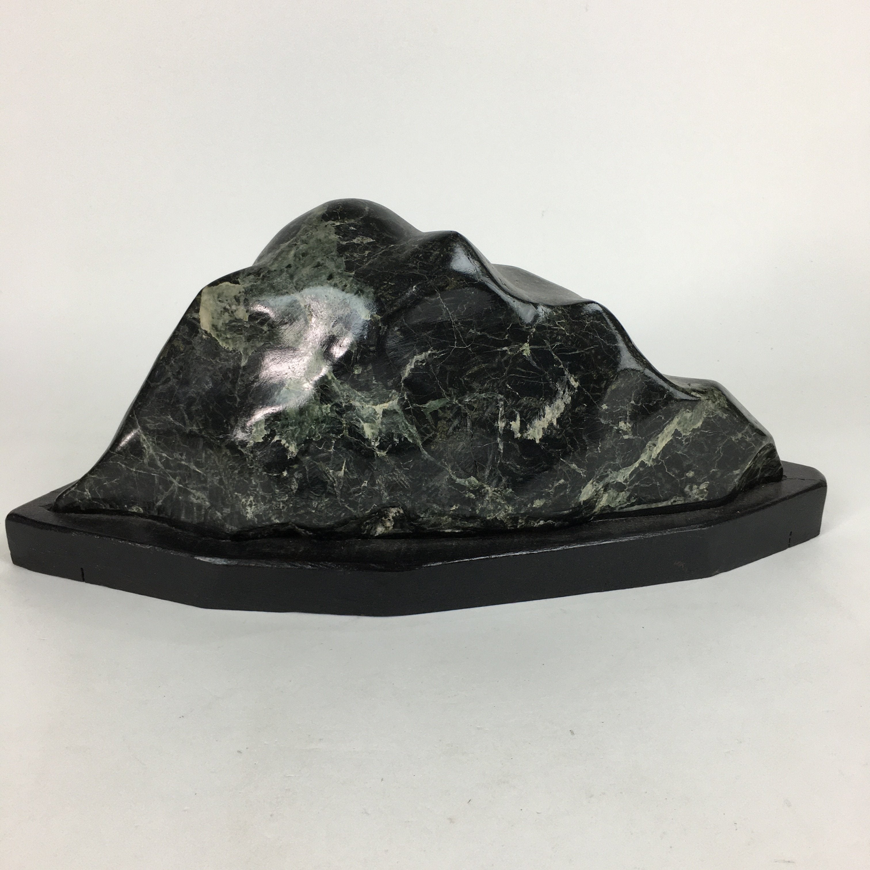 Japanese Viewing Stone Zen Buddhist Vtg Ornament Natural Suiseki JK230