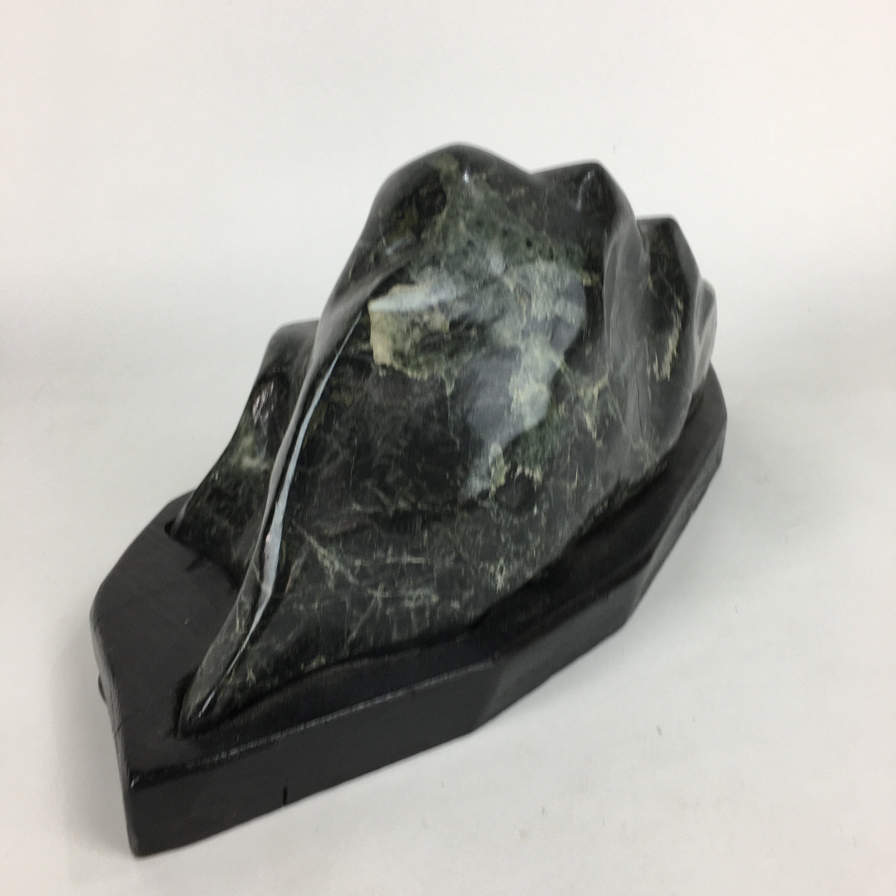 Japanese Viewing Stone Zen Buddhist Vtg Ornament Natural Suiseki JK230