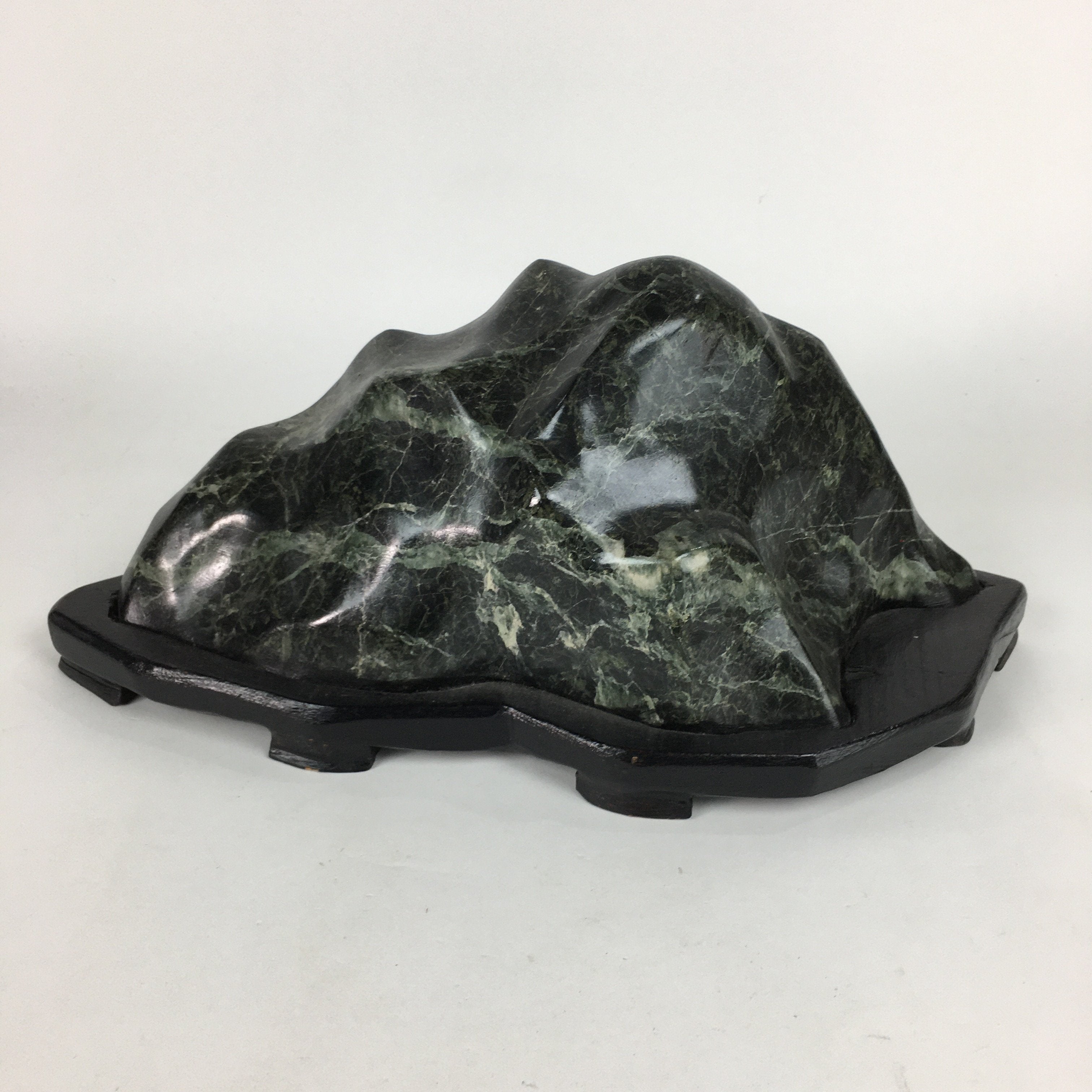 Japanese Viewing Stone Zen Buddhist Vtg Ornament Natural Suiseki JK230