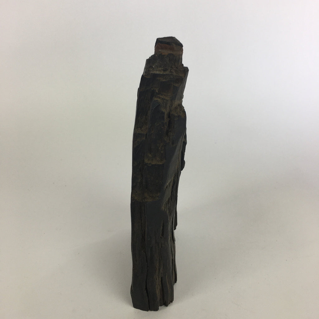 Japanese Viewing Tree Zen Buddhist Vtg Ornament Natural Petrified Wood JK237
