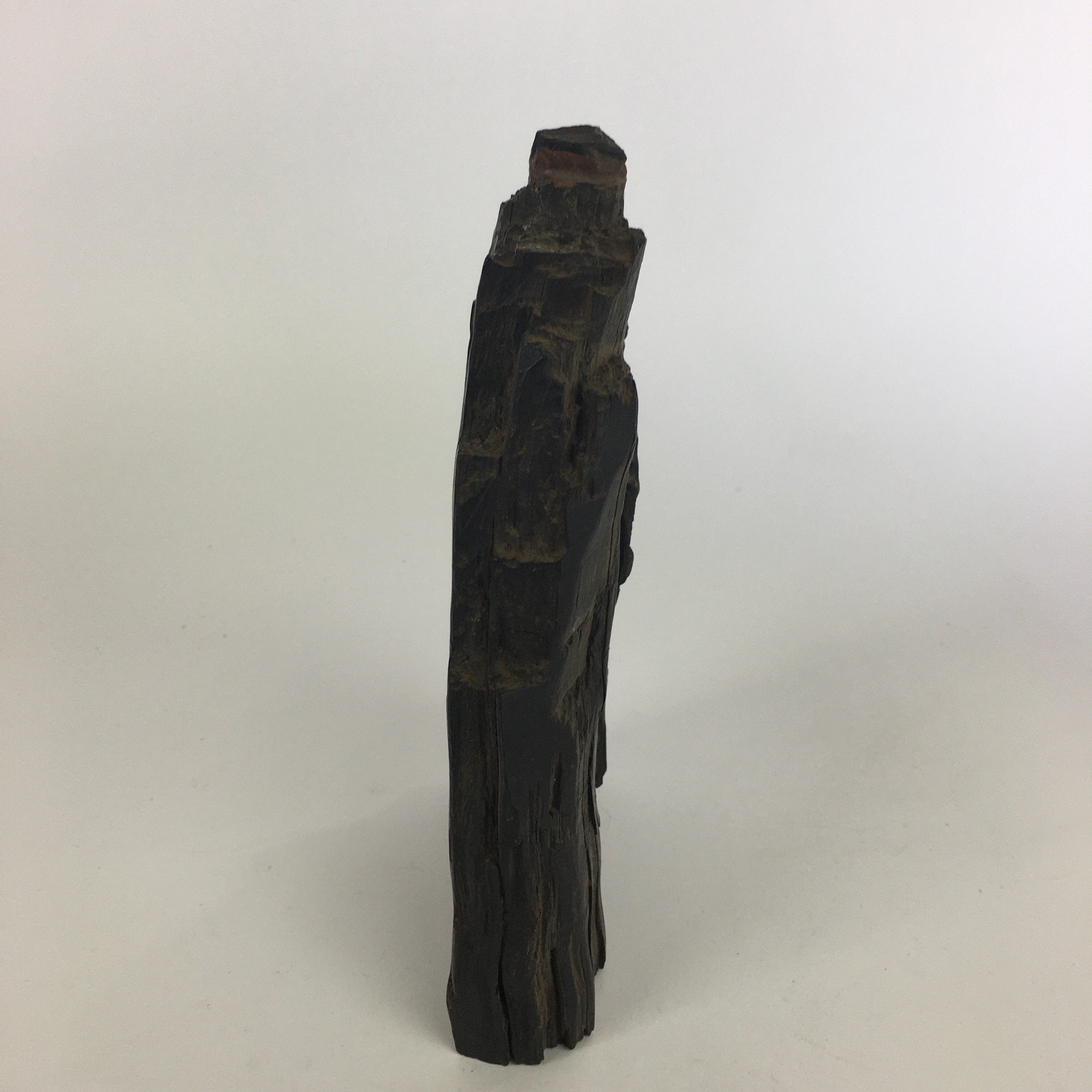 Japanese Viewing Tree Zen Buddhist Vtg Ornament Natural Petrified Wood JK237