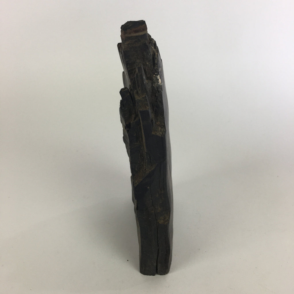 Japanese Viewing Tree Zen Buddhist Vtg Ornament Natural Petrified Wood JK237