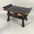 Japanese Vng Buddhist Altar Fitting Offering Table Black Kyozukue BU383