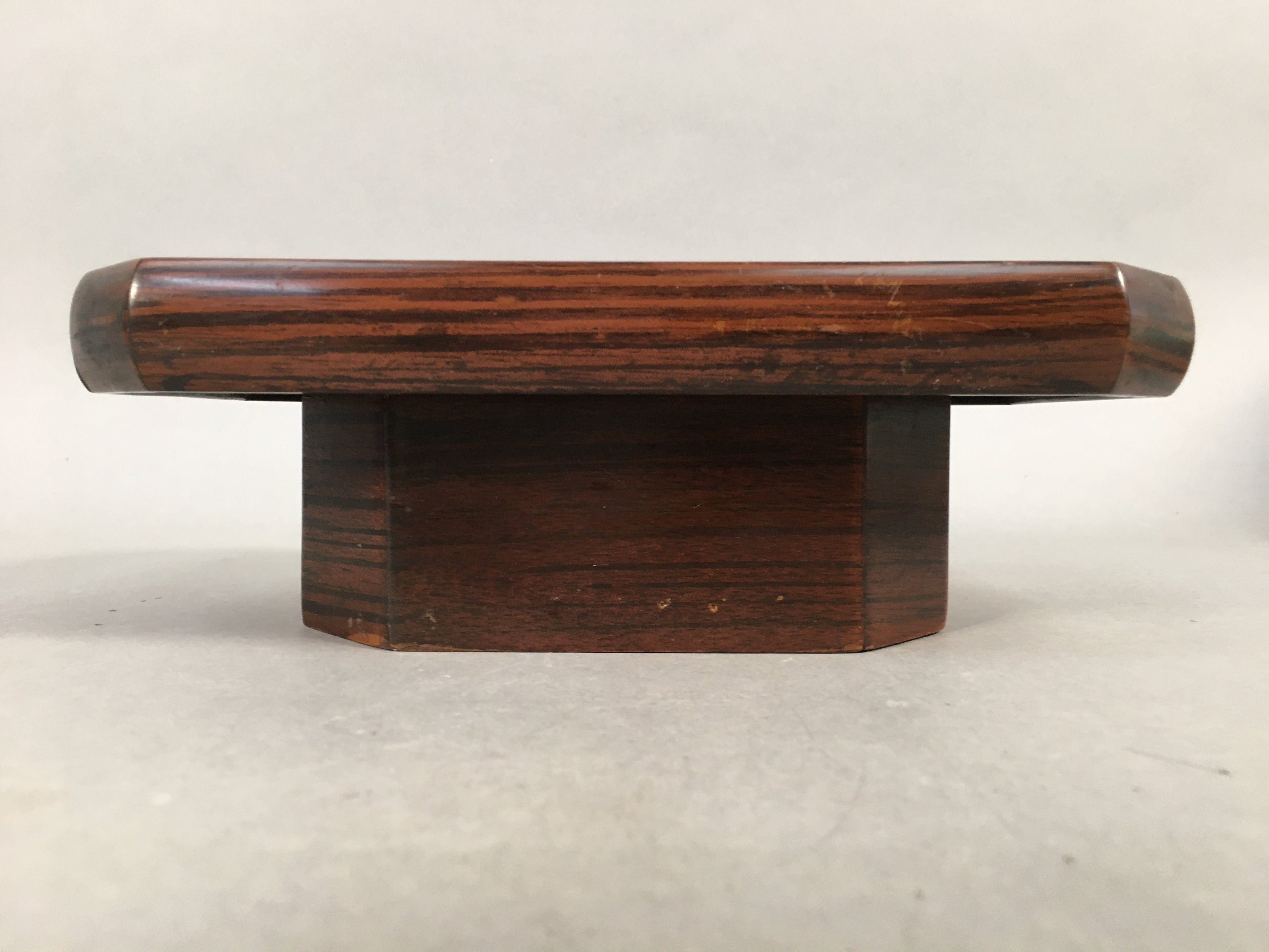 Japanese Vng Buddhist Altar Fitting Offering Table Brown Ceremony BU388