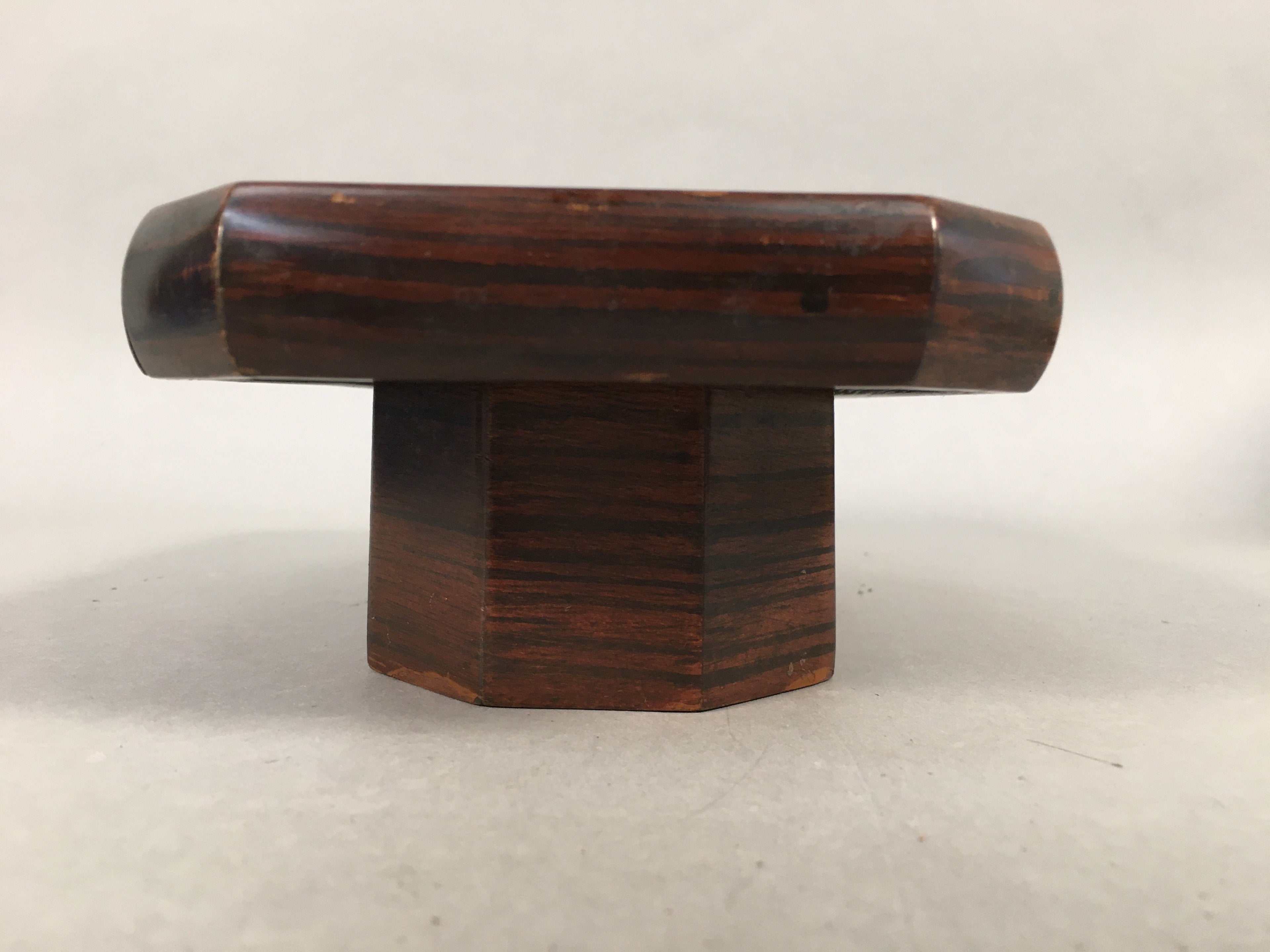 Japanese Vng Buddhist Altar Fitting Offering Table Brown Ceremony BU388