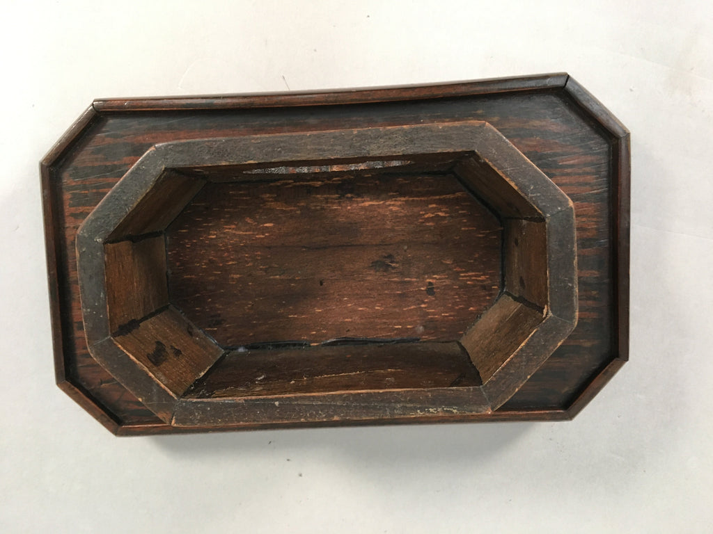 Japanese Vng Buddhist Altar Fitting Offering Table Brown Ceremony BU388