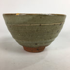 Japanese Vtg Ceramic Tea Ceremony Bowl Chawan Brown Pottery Kintsugi GTB714