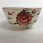Japanese Vtg Ceramic Tea Ceremony Bowl Chawan Pottery Red Dragon GTB726