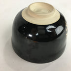 Japanese Vtg Ceramic Tea Ceremony Bowl Chawan Pottery Shell Makie GTB728