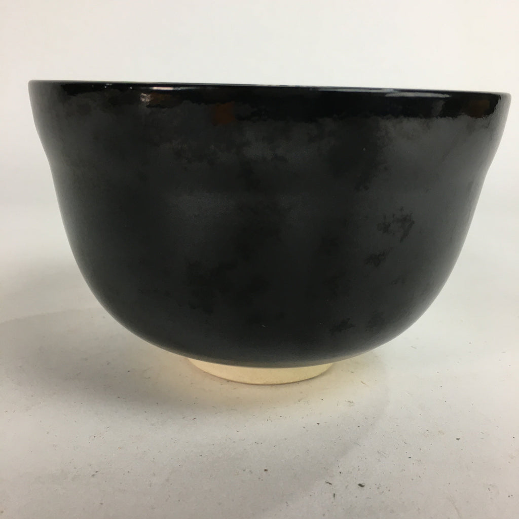 Japanese Vtg Ceramic Tea Ceremony Bowl Chawan Pottery Shell Makie GTB728