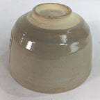 Japanese Vtg Ceramic Tea Ceremony Bowl Chawan Pottery Tokaido Poem GTB732