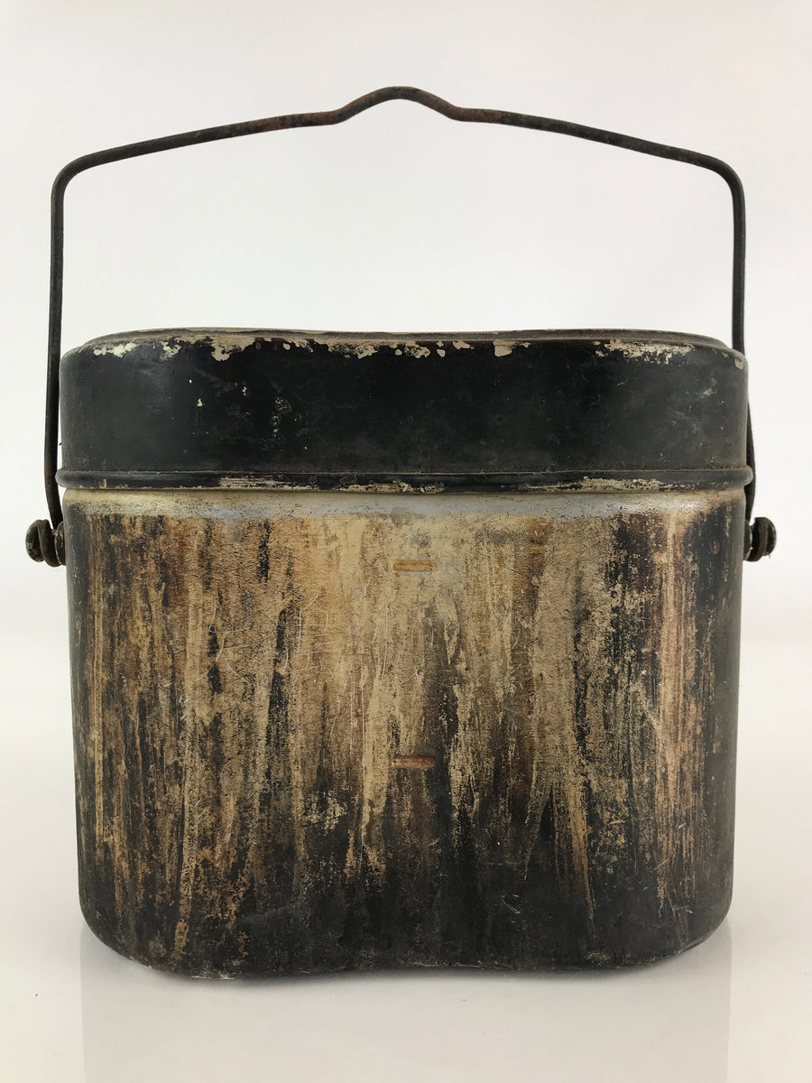Japanese WW2 Army Rice Cooker Hango Nigiri Arrow Nasu Aluminum Tokyo J ...