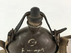Japanese WW2 Army Water Flask Bottle With Strap Wood Stopper Shogo Style JK443
