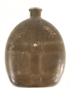 Japanese WW2 Army Water Flask Bottle With Strap Wood Stopper Shogo Style JK443