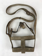 Japanese WW2 Army Water Flask Bottle With Strap Wood Stopper Shogo Style JK443