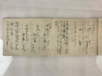 Japanese Wedding Record Book Vtg Showa 13 C1938 Long Paper P317