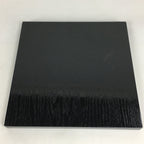 Japanese Wood Board For Kettle Brazier Vtg Shikiita Tea Ceremony Black UR618
