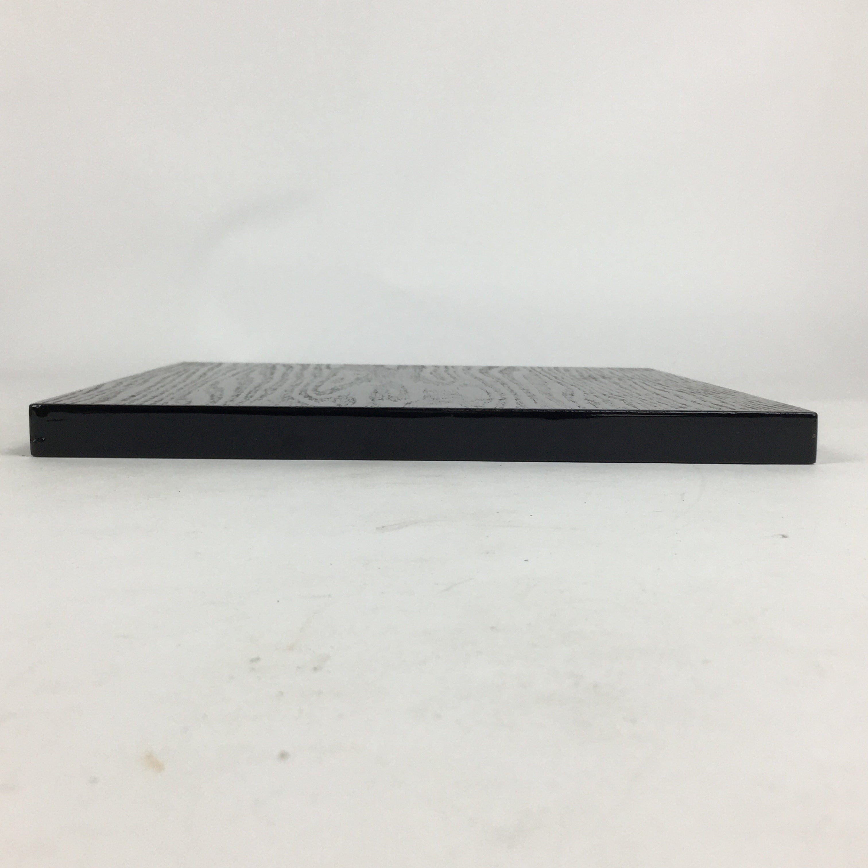 Japanese Wood Board For Kettle Brazier Vtg Shikiita Tea Ceremony Black UR618