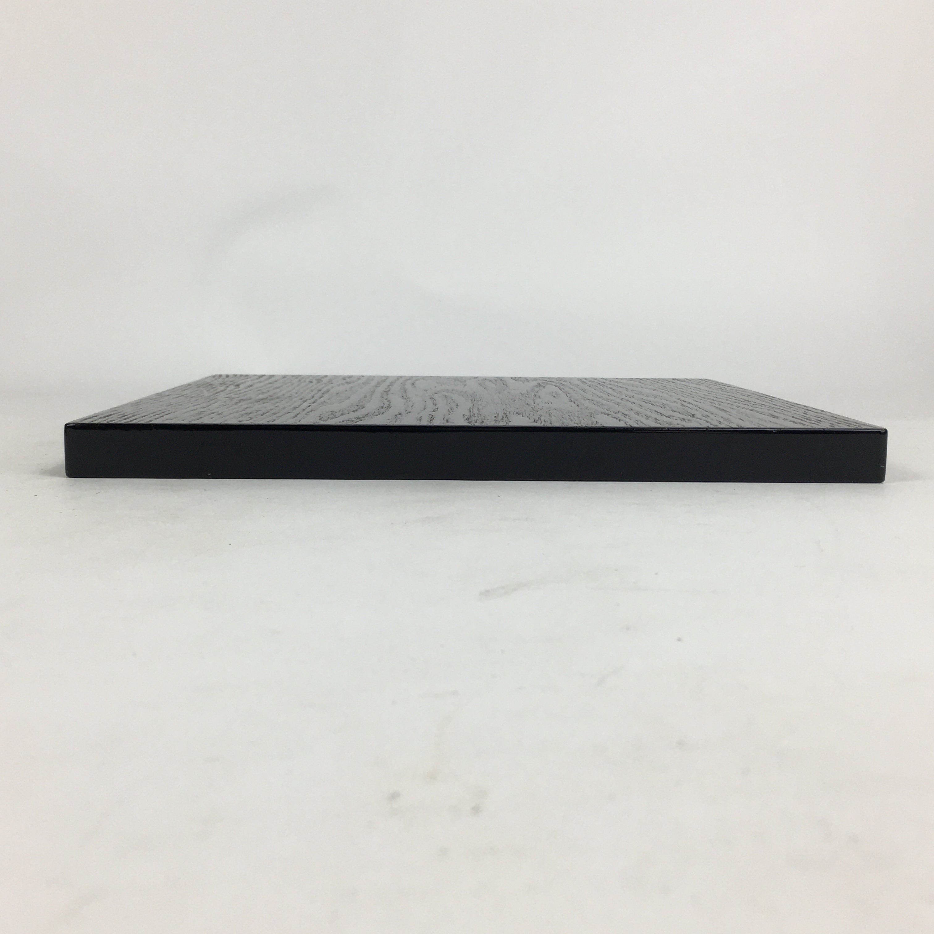 Japanese Wood Board For Kettle Brazier Vtg Shikiita Tea Ceremony Black UR618