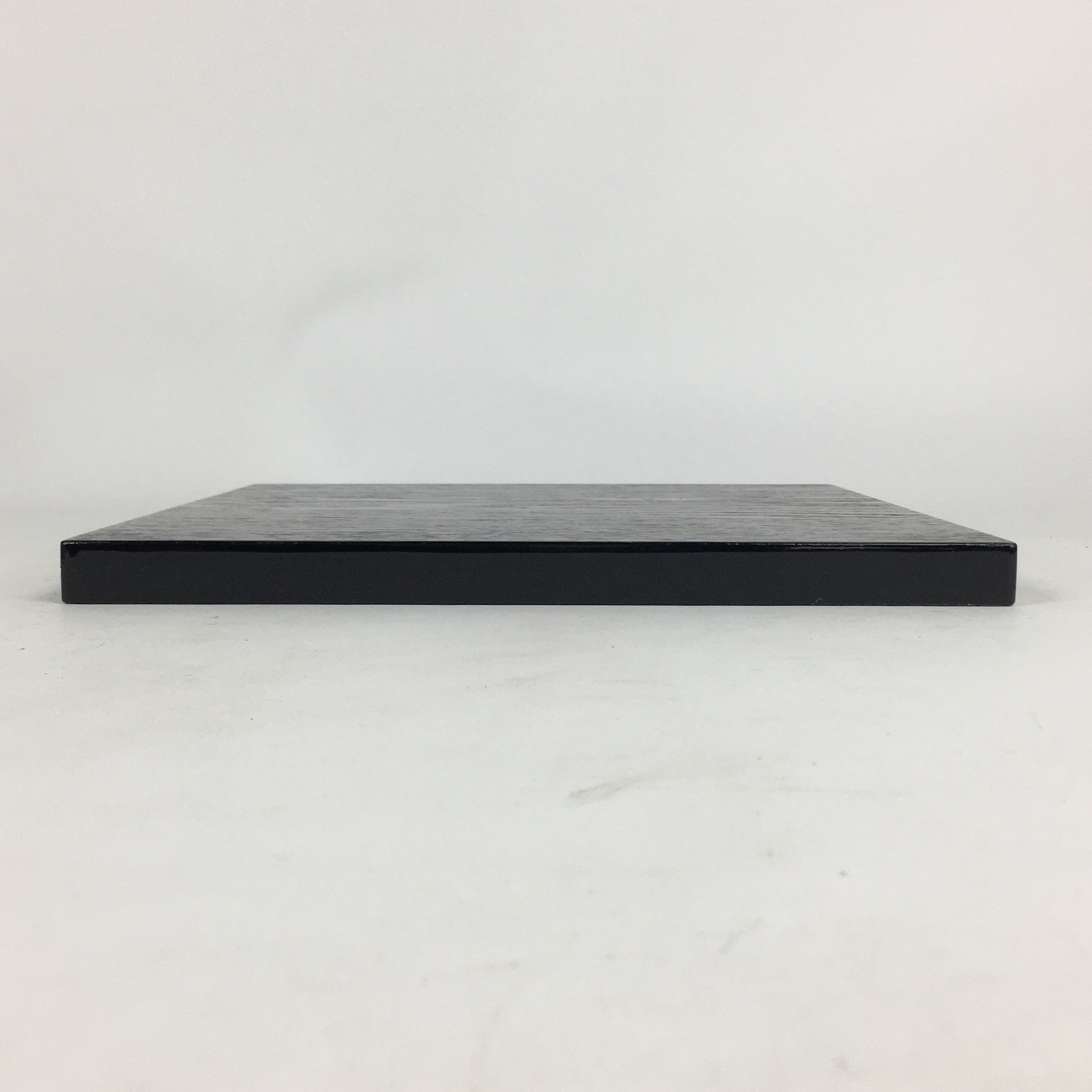 Japanese Wood Board For Kettle Brazier Vtg Shikiita Tea Ceremony Black UR618