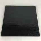 Japanese Wood Board For Kettle Brazier Vtg Shikiita Tea Ceremony Black UR618