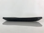 Japanese Wood Carving Nikko-Bori Tray Obon Vtg Wood Black UR816