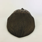 Japanese Wood Carving Vtg Turtle Brown Statue Figurine Lucky Charm Kame BD674