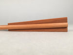 Japanese Wood Chopsticks 1 Pair Vtg Hashi Holder Tableware Brown JK113