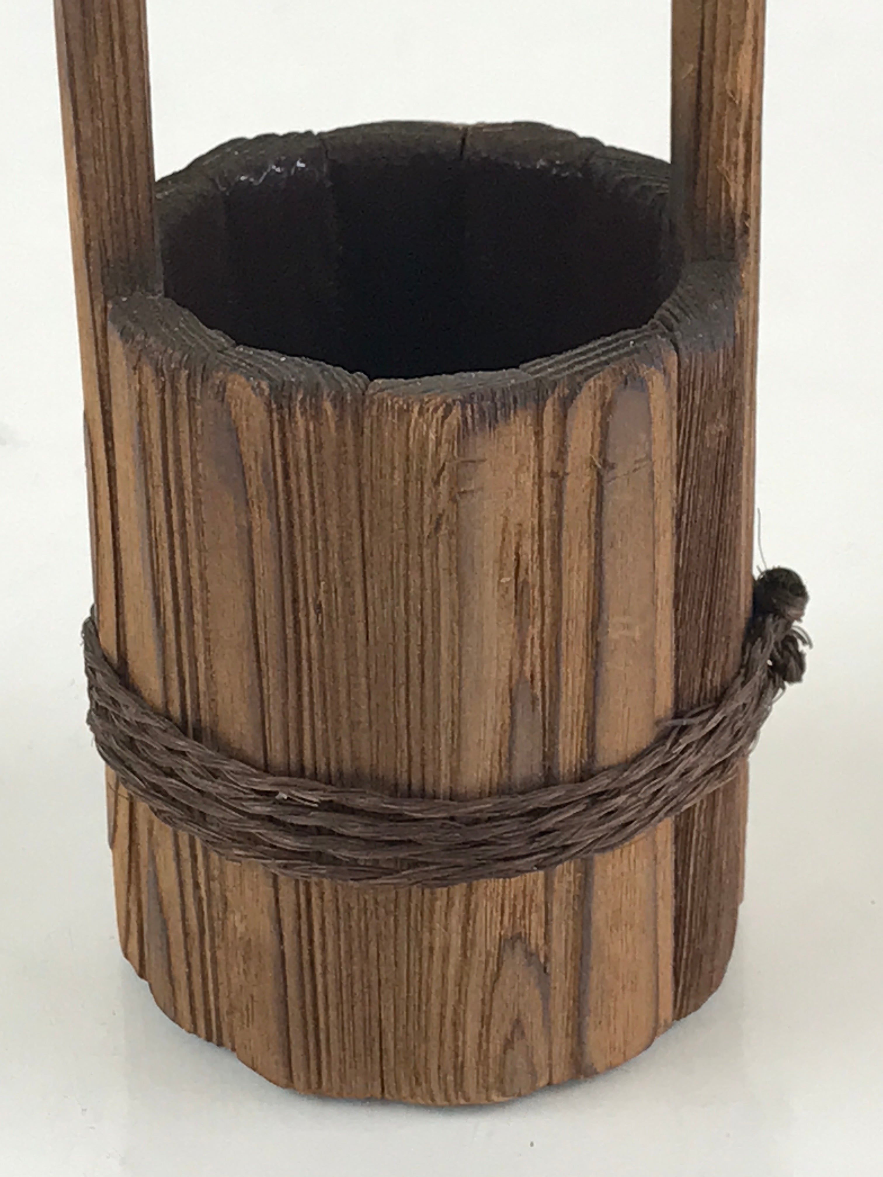 Wooden Solid Oak Bucket 15L Bath Crafting Supplies Handmade Wood