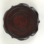 Japanese Wood Display Base Decorative Stand Vtg Figurine Vase Offerings UR834