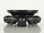 Japanese Wood Display Base Decorative Stand Vtg Figurine Vase Offerings UR834