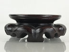 Japanese Wood Display Base Decorative Stand Vtg Figurine Vase Offerings UR834