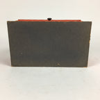 Japanese Wood Fabric Sewing Box Vtg Haribako Chest Tansu 2Drawers T291