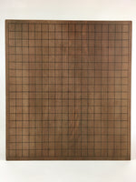 Japanese Wood Go Board Vtg Table Game Goban Leg Heso Igo 19X19 Grid GB65