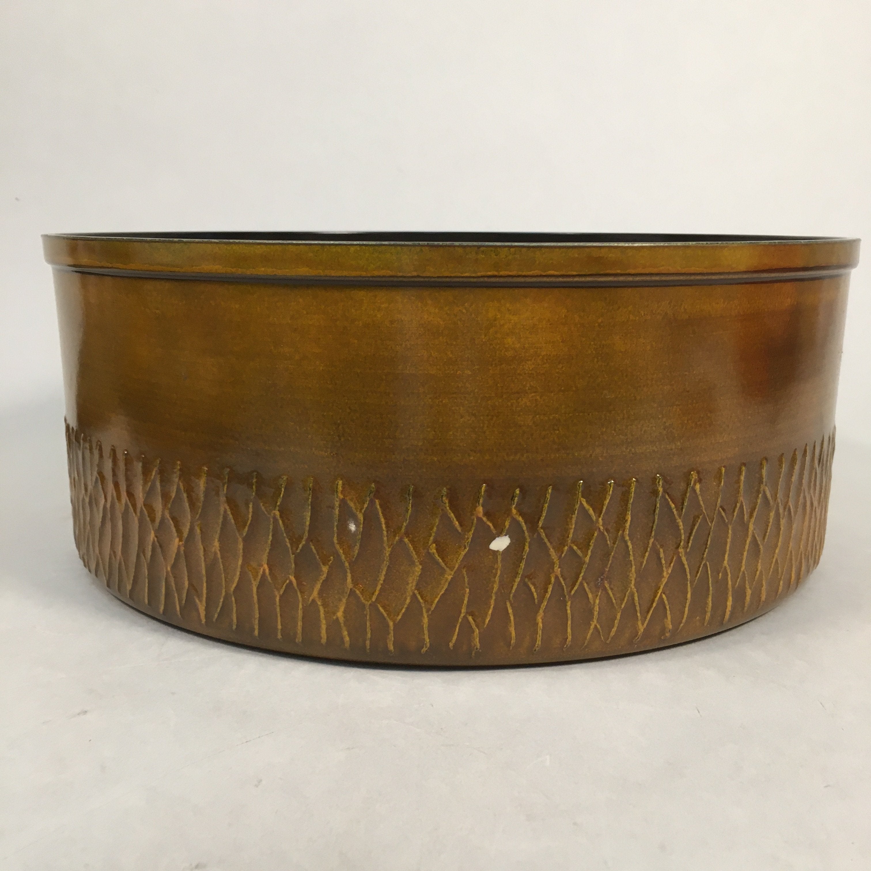 Japanese Wood Lacquer Lid Container Tea Box Vtg Chabitsu Sencha Utensil UR382